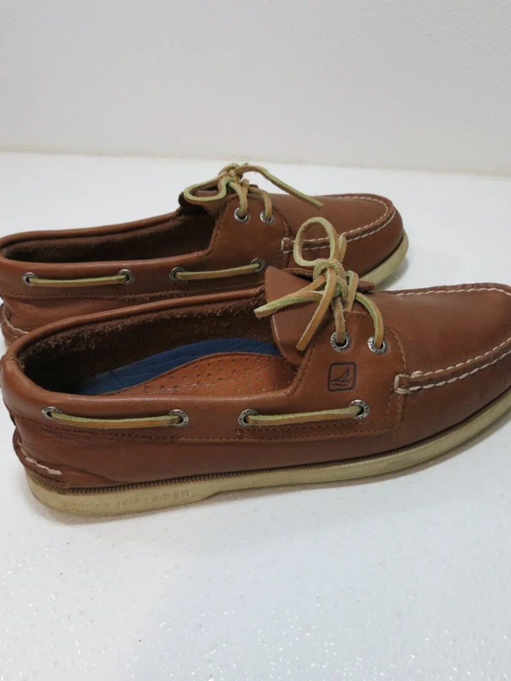 Sperry Top-Sider Nubuck Leather Boat Deck Shoes Men's Footwear Shoes Sz 9 M